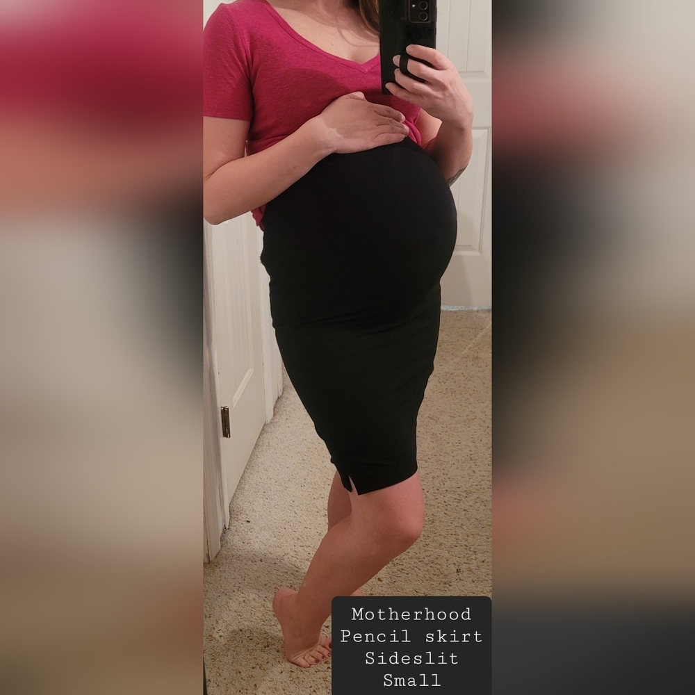 Maternity pencil skirt